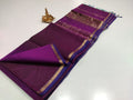 Traditional Maheshwari  shaded colours Thin Zari Border Sarees